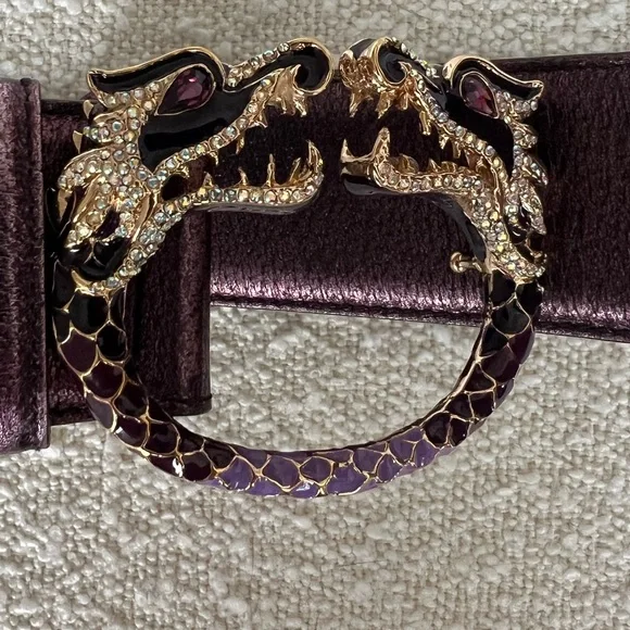 Rare find!! Tom Ford for Gucci Belt. In excellent condition Vintage F/W 1996 Gucci by Tom Ford Iconic Horsebit Pony Fur  main image 3